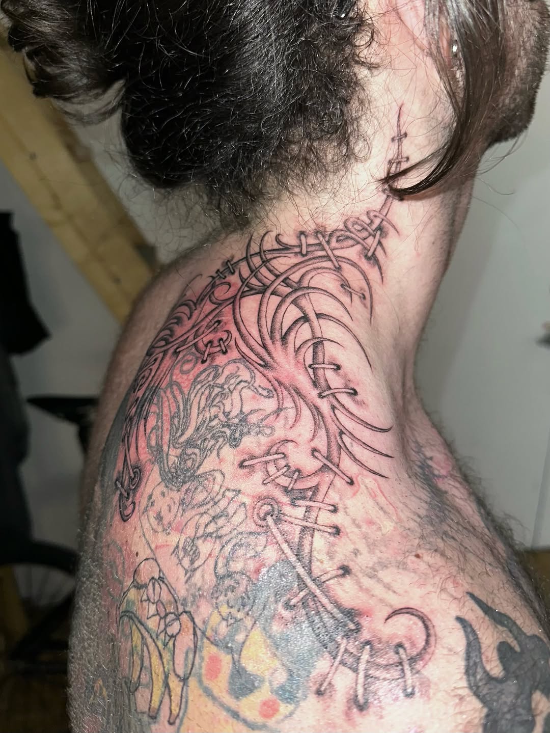 Tattoo by @7bugin7thdimension โ blackwork, ornamental
