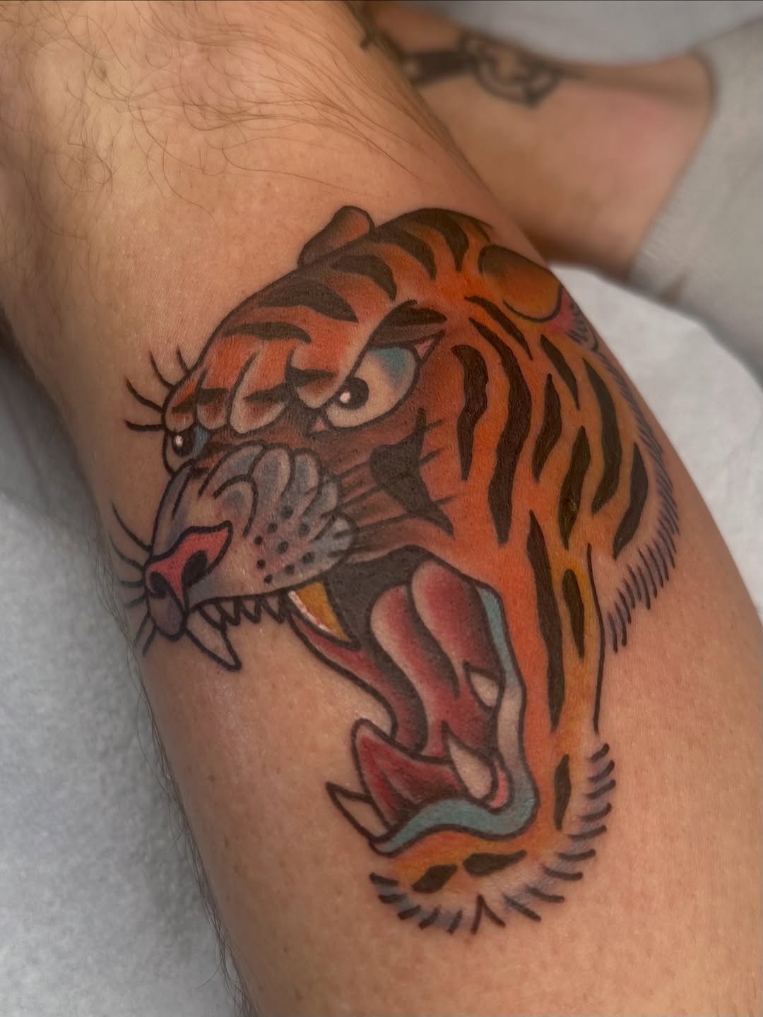 Tattoo by @cryptidtattooer — american_traditional