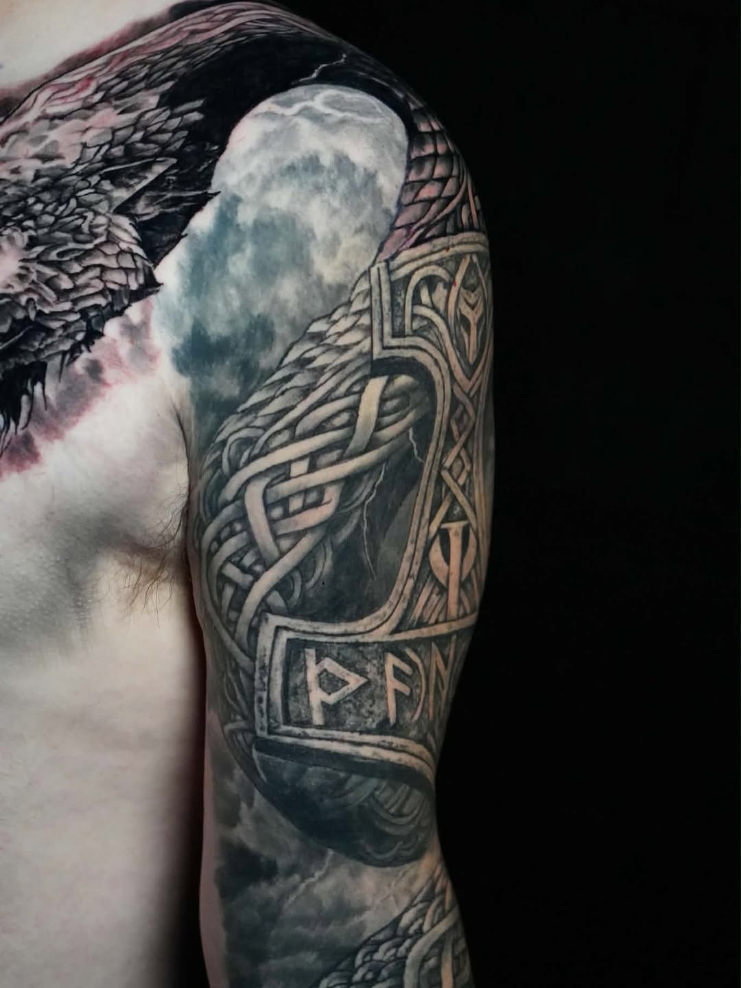 Tattoo by @timmy.grounds — black_and_grey, realism