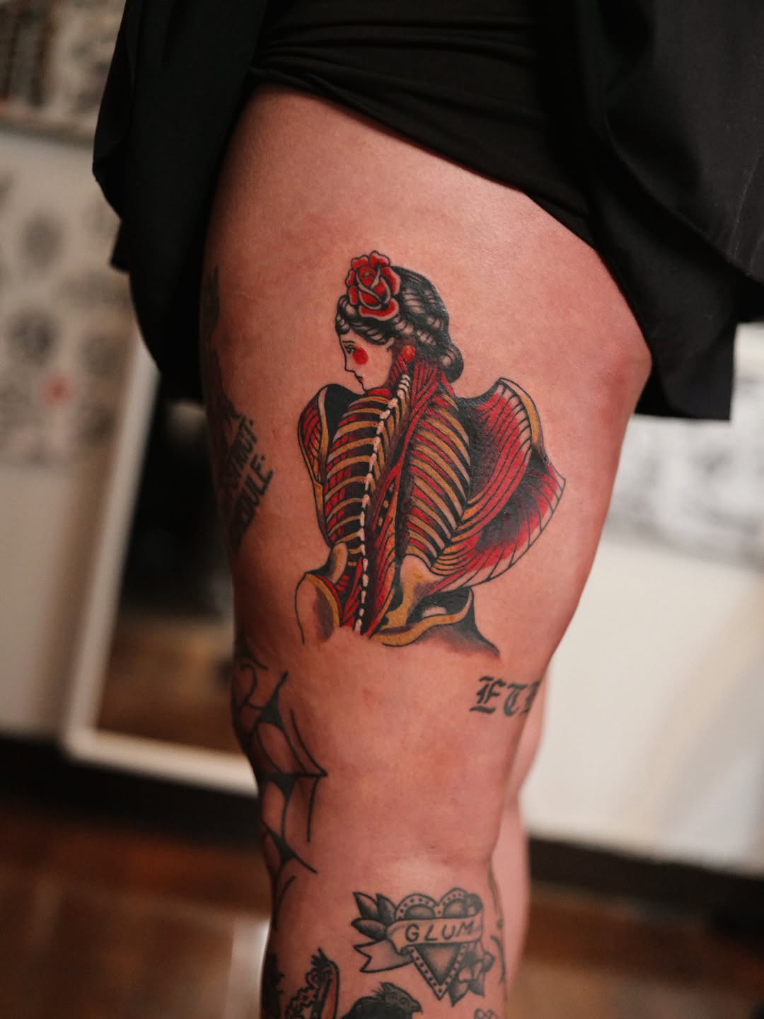Tattoo by @sweetboytattoo — american_traditional, illustrative