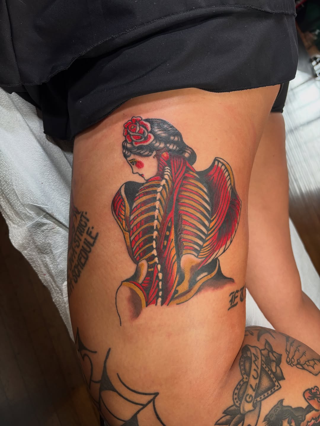 Tattoo by @sweetboytattoo — american_traditional, illustrative