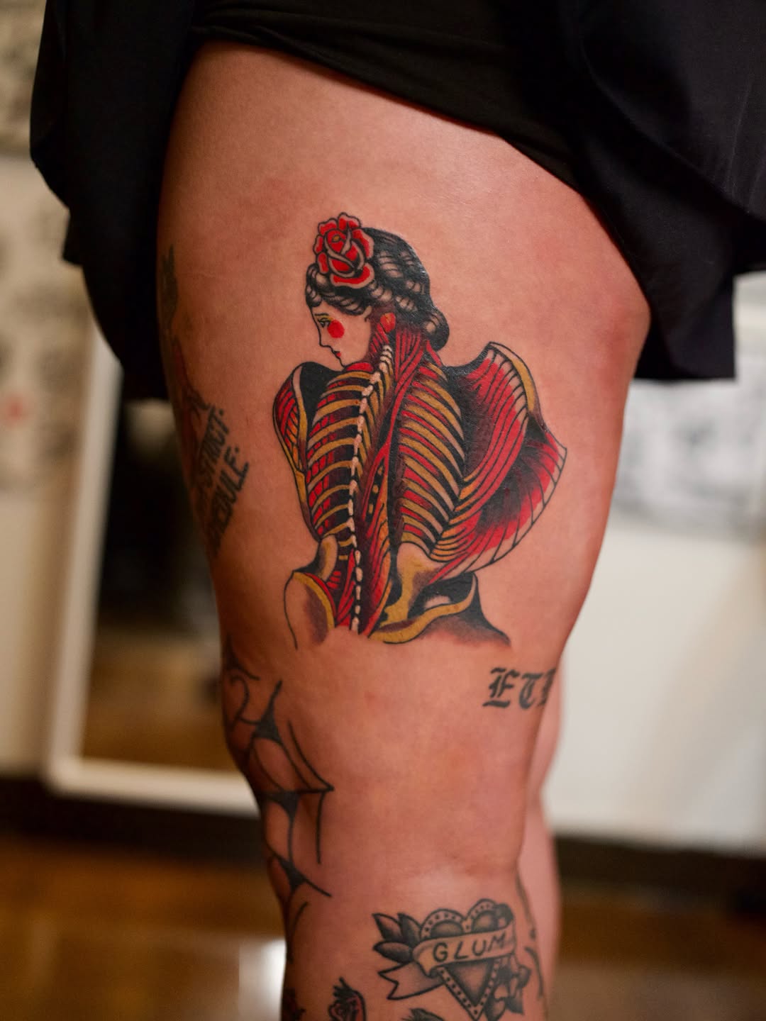 Tattoo by @sweetboytattoo — american_traditional, illustrative