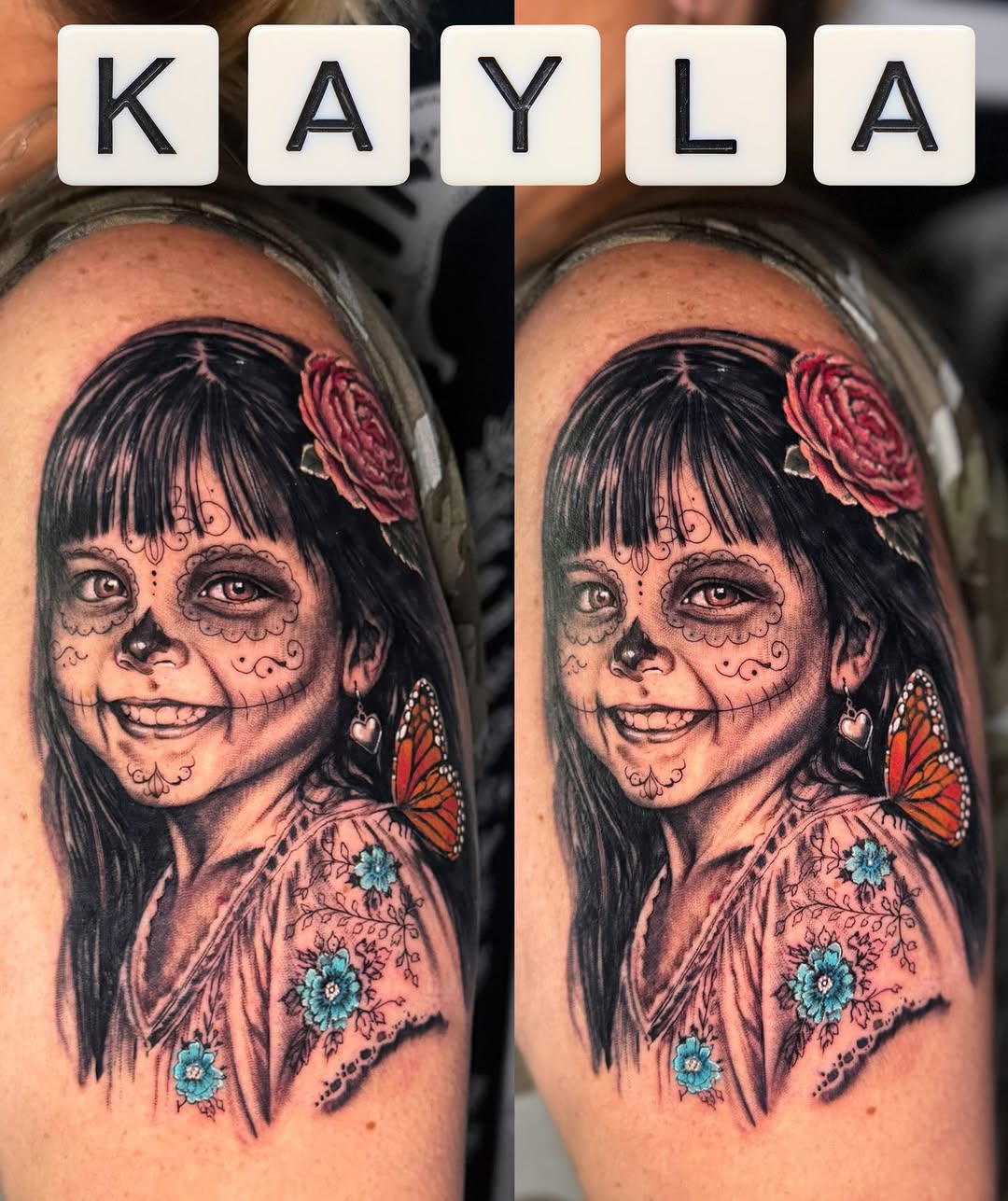 Tattoo by @artifexinks — realism, black_and_grey