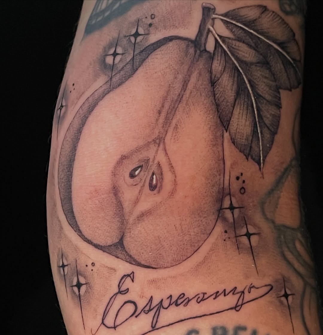Tattoo by @softnddirty — black_and_grey, realism