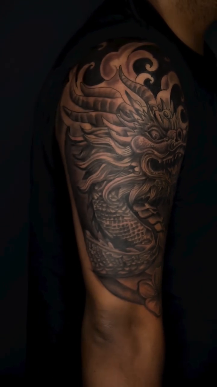 Tattoo by @diego20777 — japanese_irezumi, black_and_grey