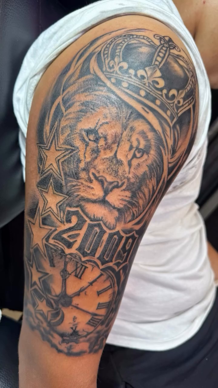 Tattoo by @iamsheinks — realism, black_and_grey