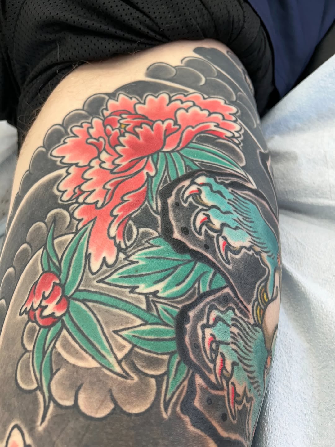 Tattoo by @matthewcrimtattoos — japanese_irezumi, illustrative