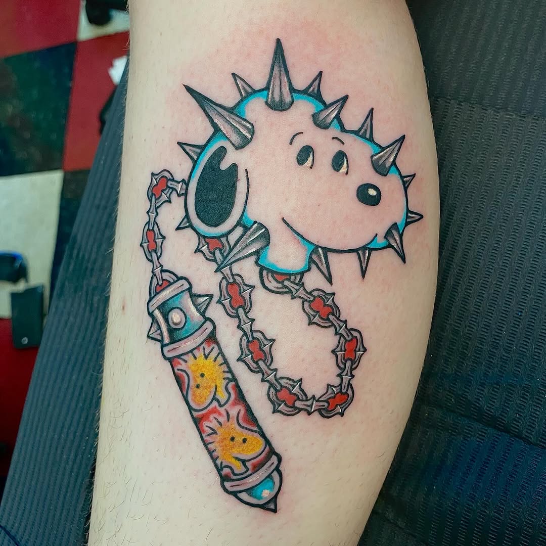 Tattoo by @jmlxart — new_school, anime