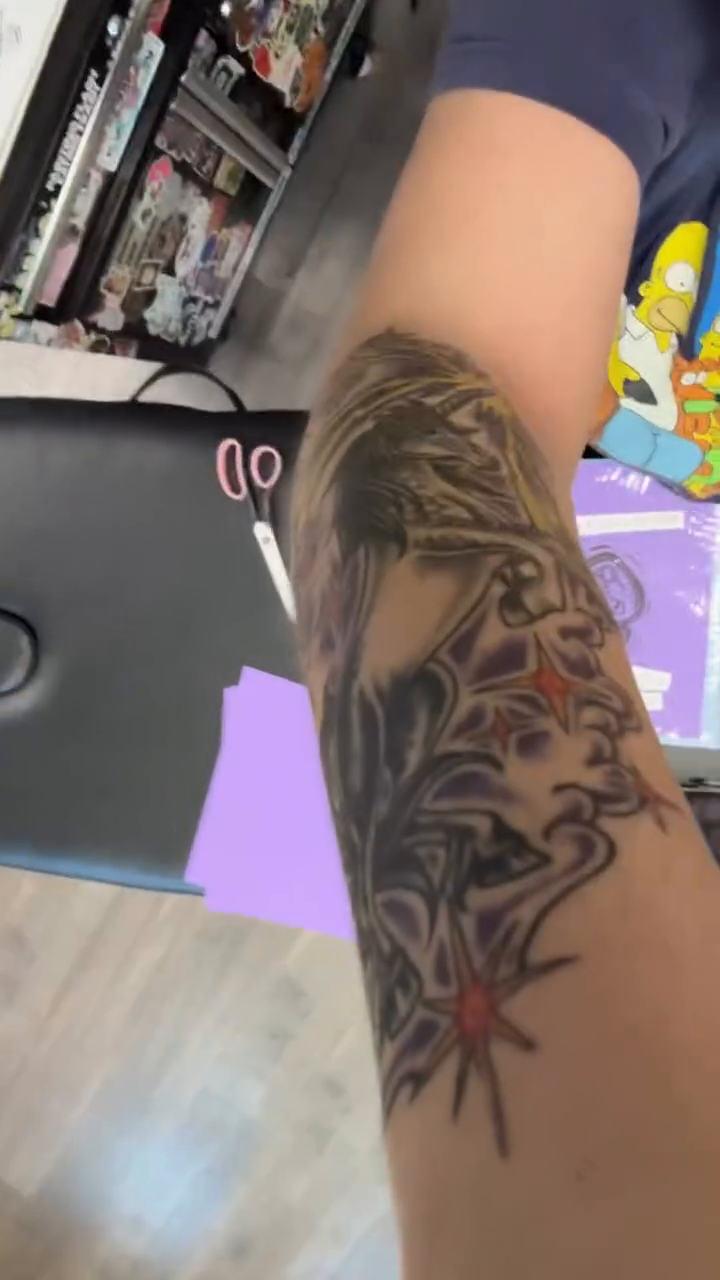 Tattoo by @blackcatcrap — black_and_grey, realism