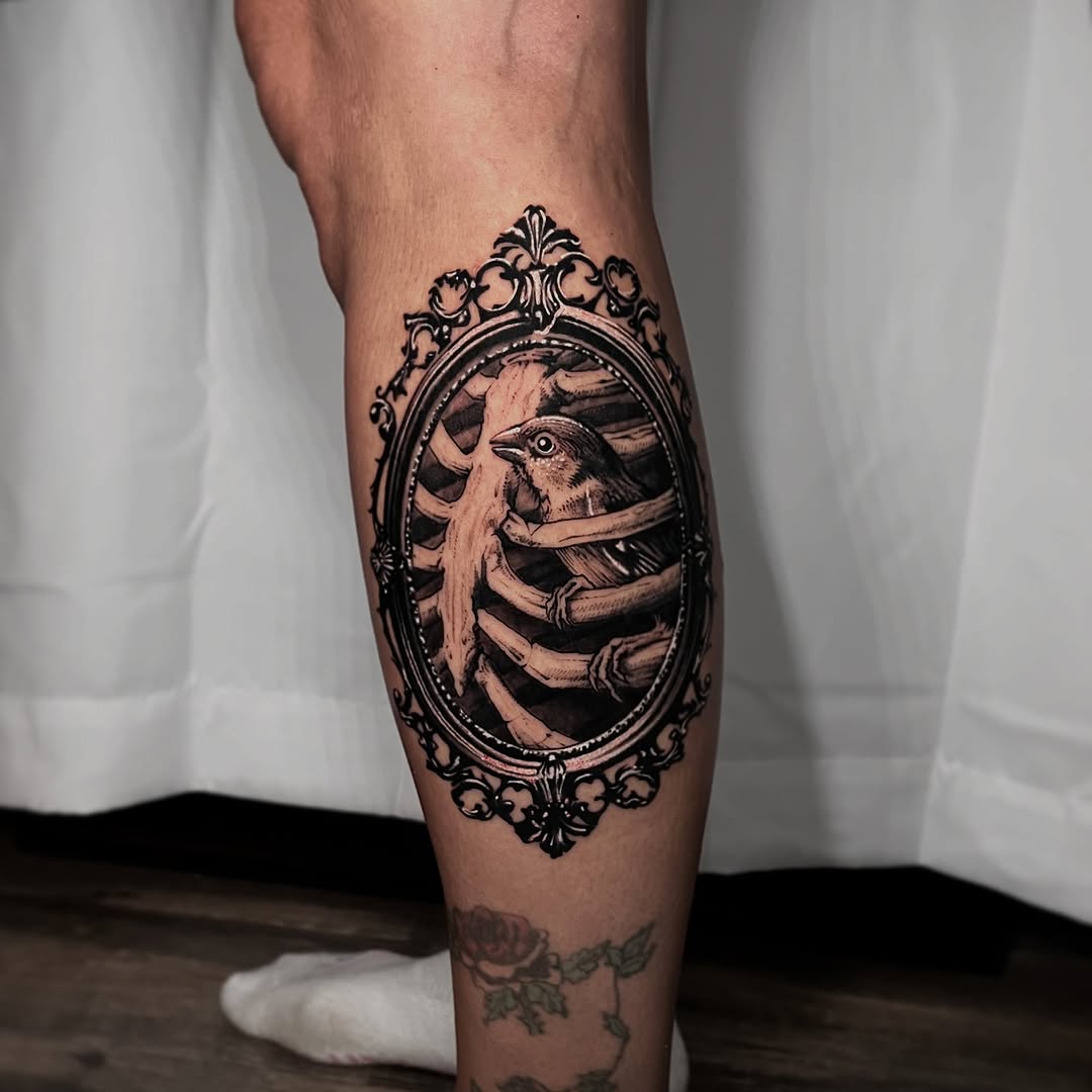 Tattoo by @tattoosbycameronj — black_and_grey, realism