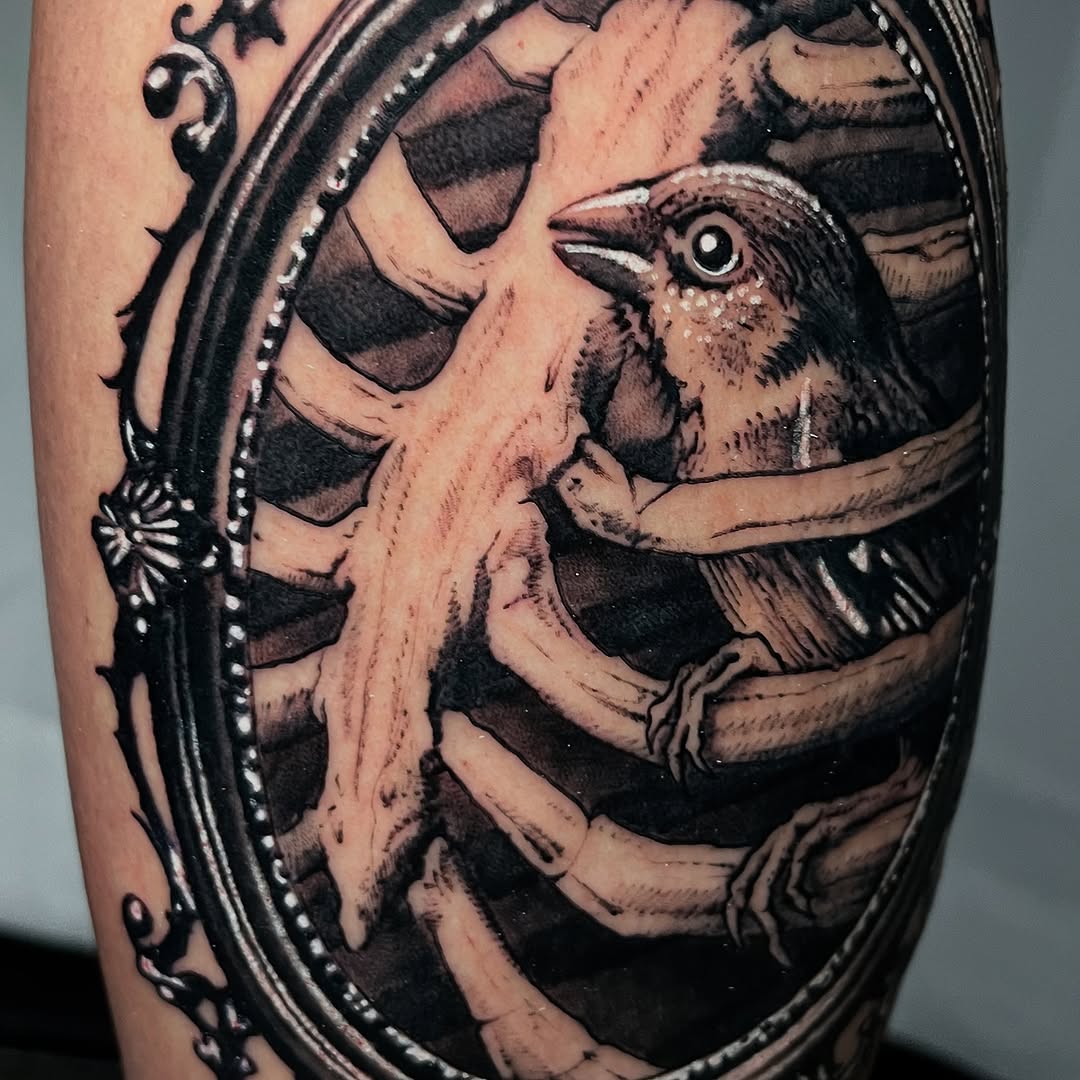 Tattoo by @tattoosbycameronj — black_and_grey, realism