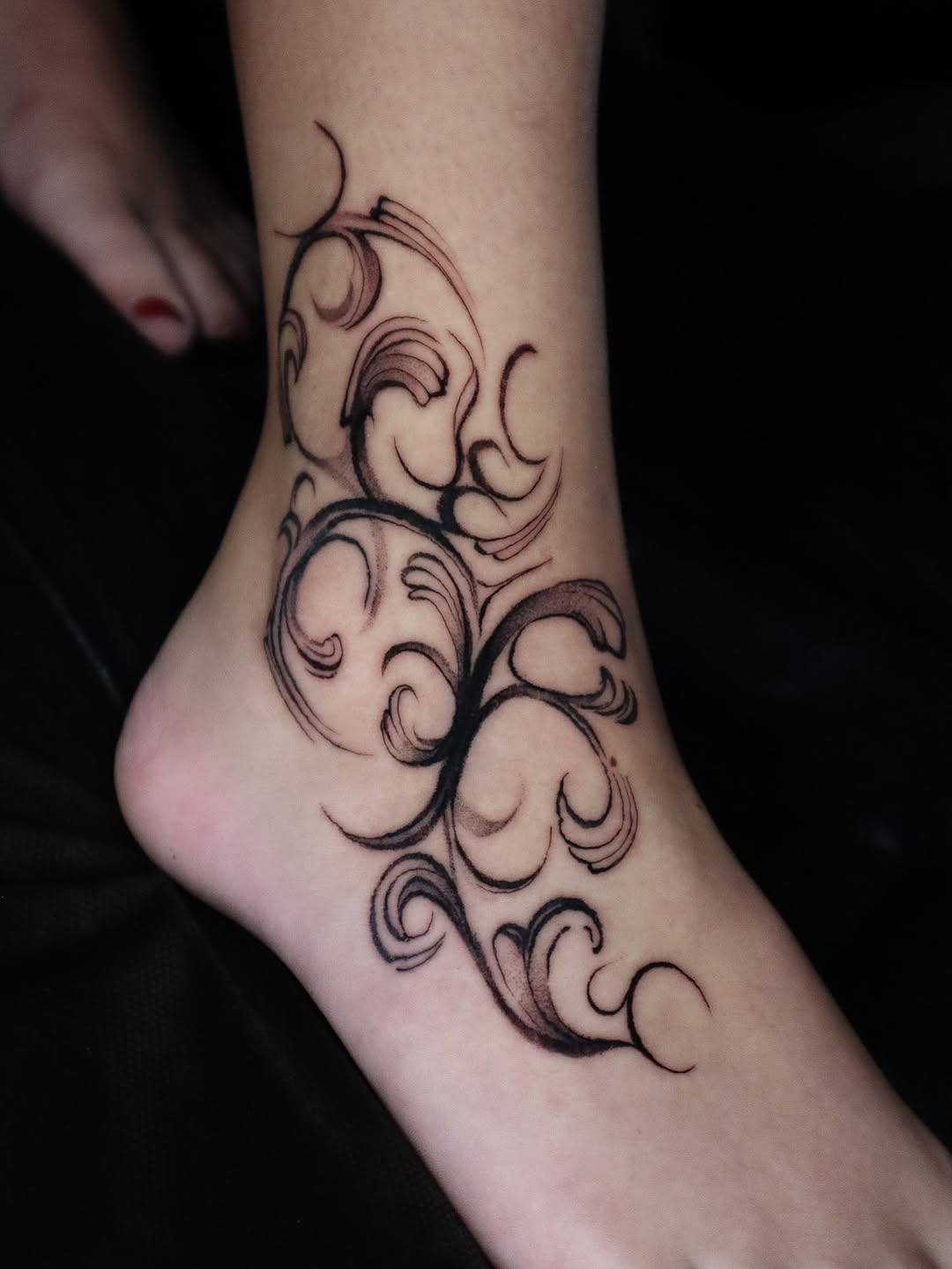 Tattoo by @_connormoon_ โ illustrative, black_and_grey