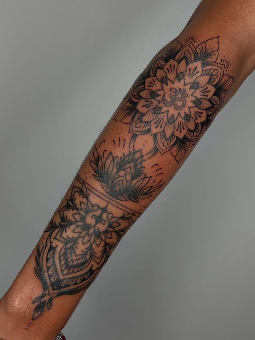 Tattoo by @dirtnaptattoos — geometric, ornamental