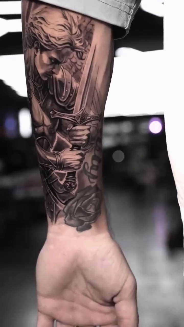 Tattoo by @bigjay.ink — realism, black_and_grey