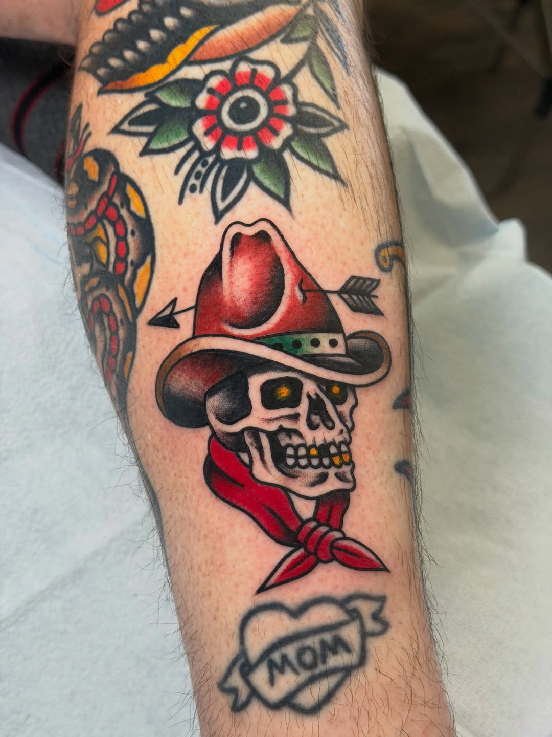 Tattoo by @brandonbeartattoos โ american_traditional, illustrative