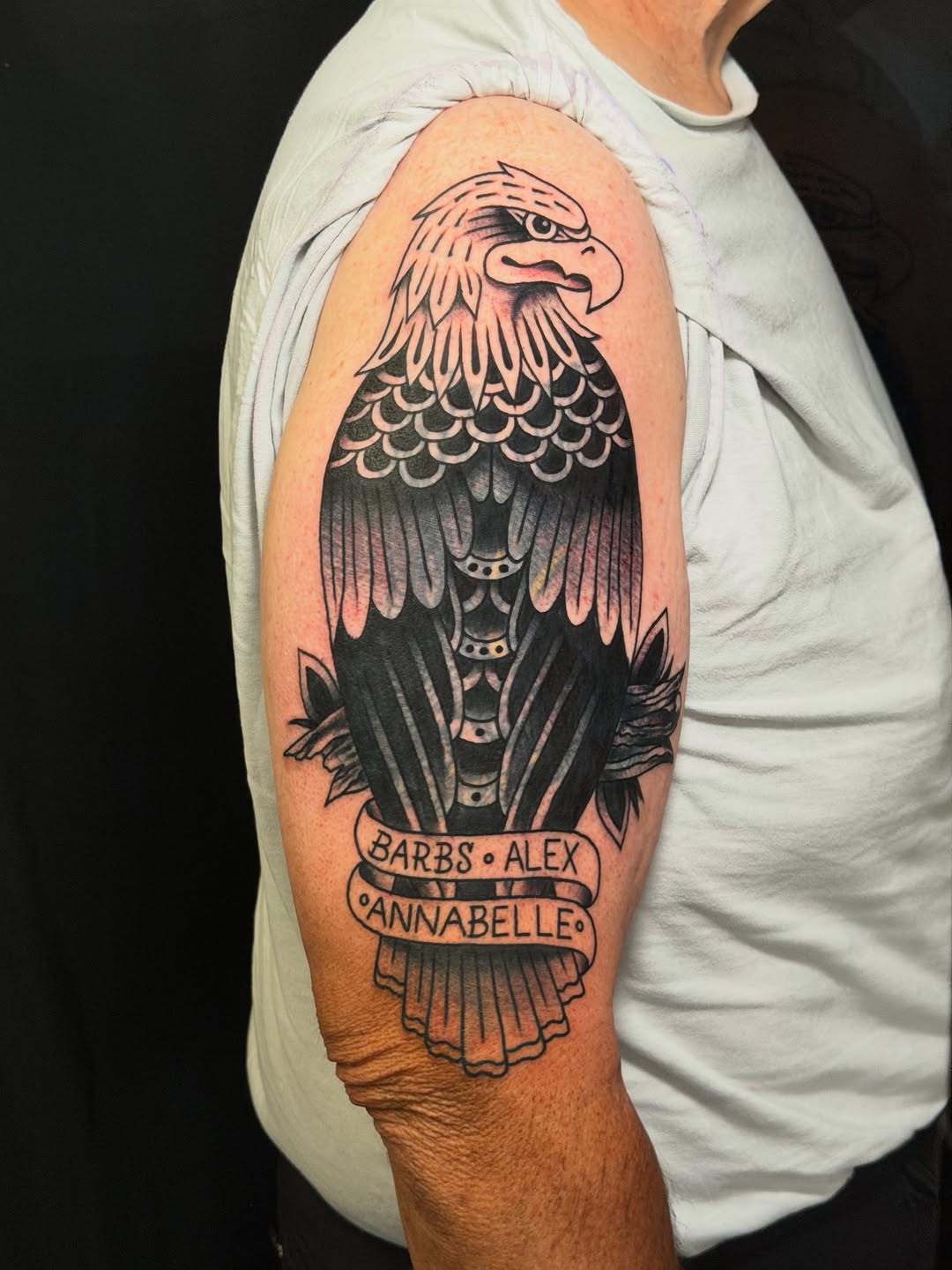 Tattoo by @brandonbeartattoos โ american_traditional, black_and_grey