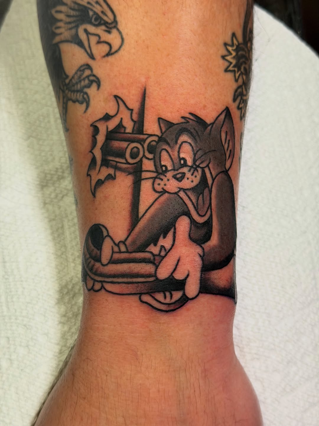 Tattoo by @brandonbeartattoos โ american_traditional, illustrative