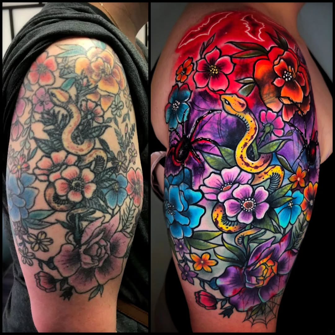 Tattoo by @victor_hatch_tattoos — neo_traditional, blackwork