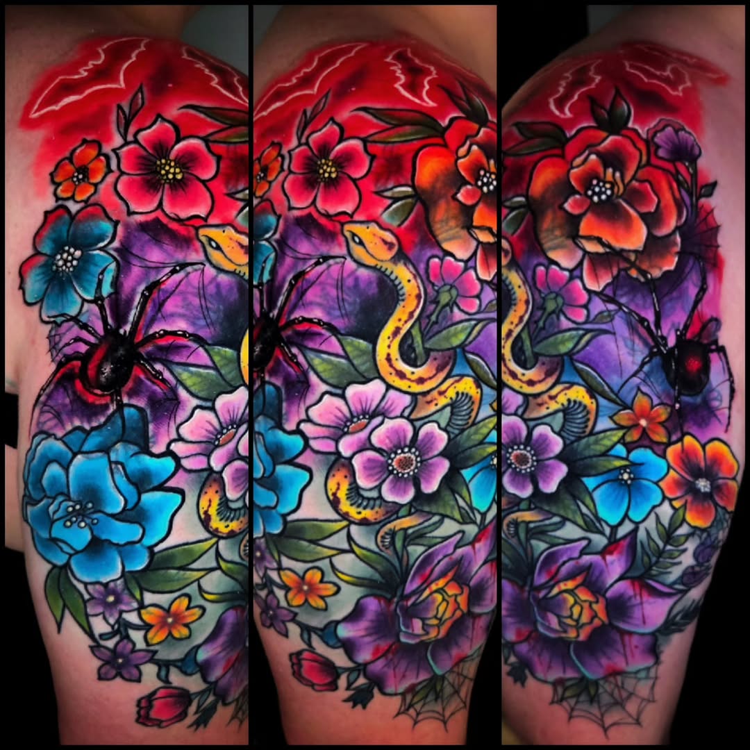 Tattoo by @victor_hatch_tattoos — neo_traditional, blackwork