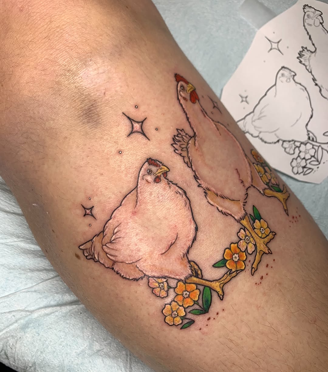 Tattoo by @kittyjonestattoo โ new_school