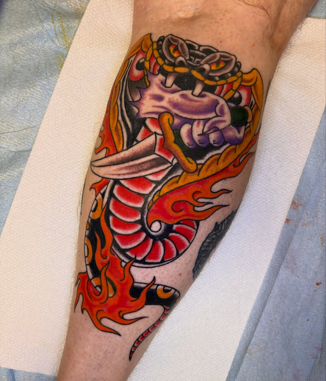 Tattoo by @trevorklohrtattoos — american_traditional