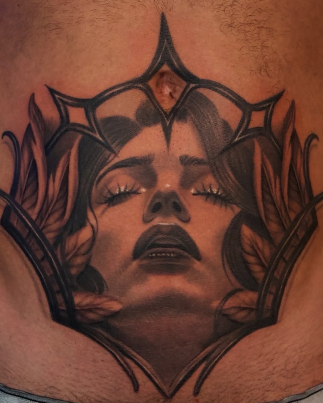Tattoo by @creast4422 โ black_and_grey, realism