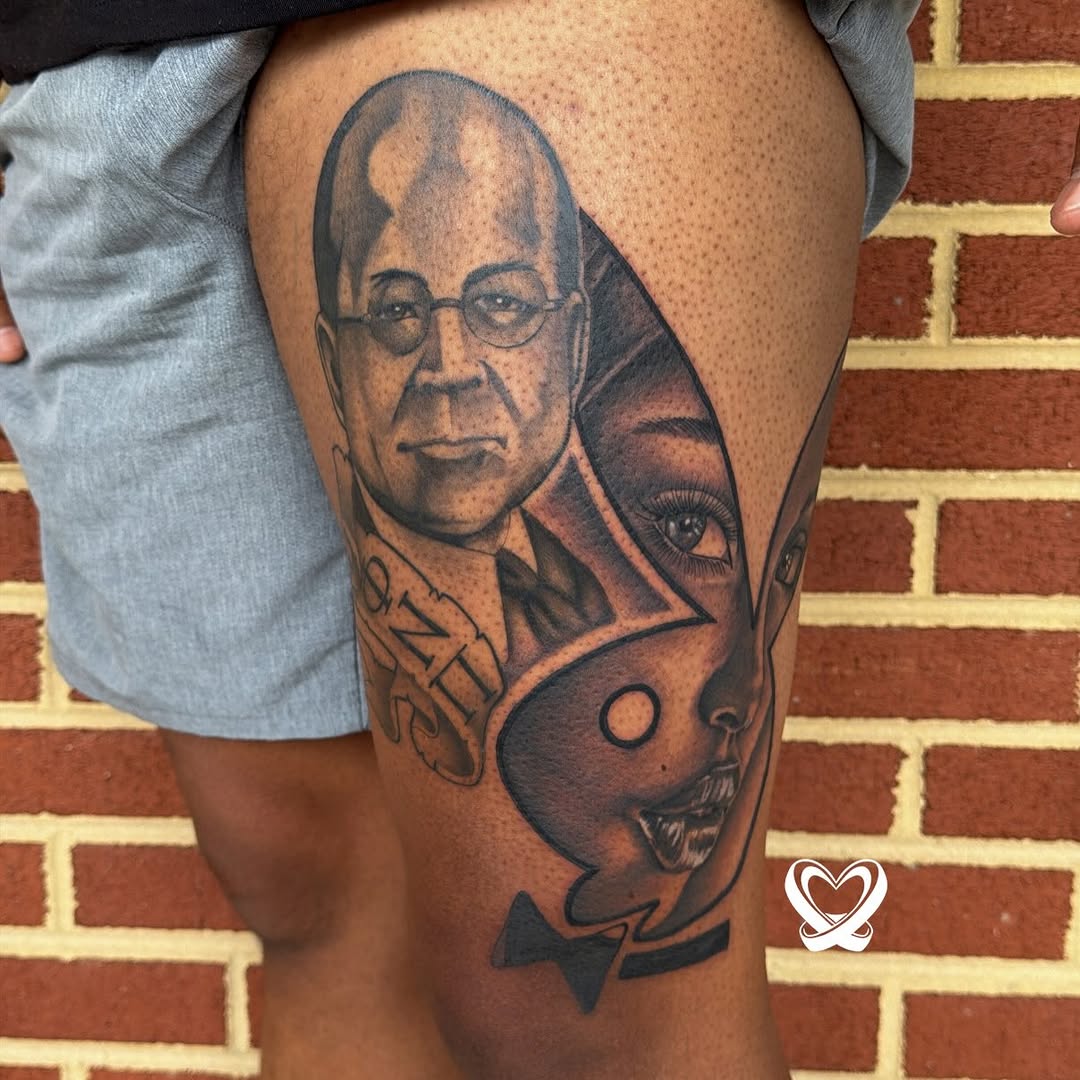 Tattoo by @deussayink — realism, black_and_grey
