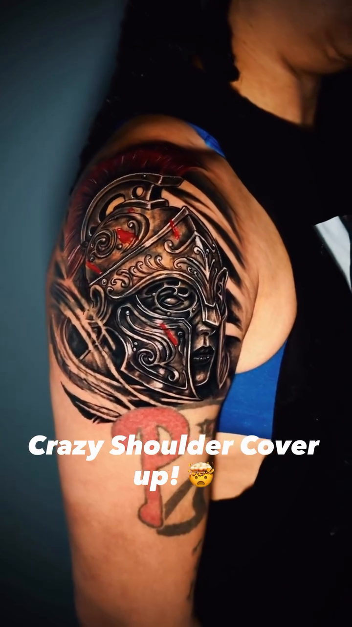 Tattoo by @imjusdifferent — realism, black_and_grey