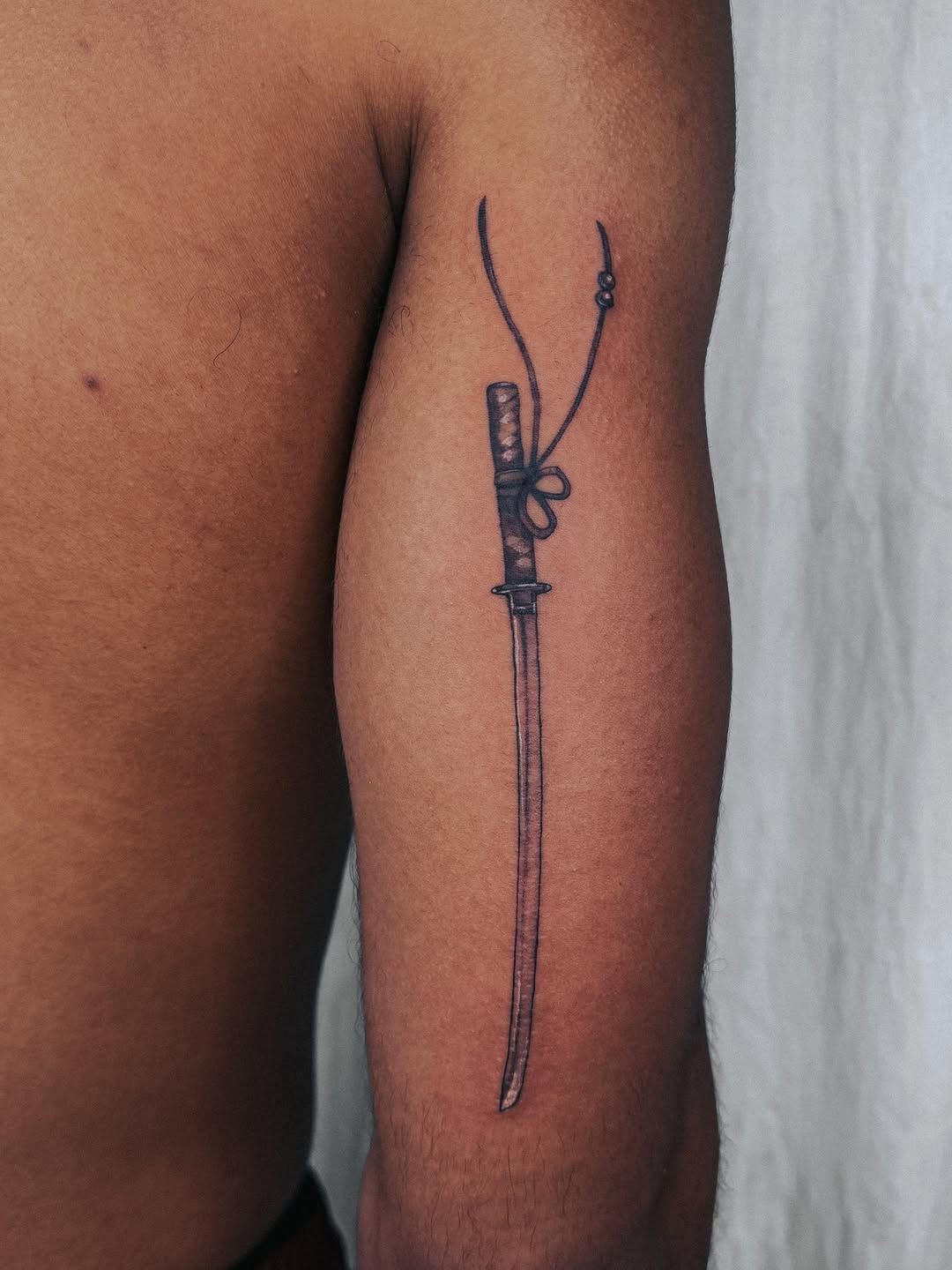 Tattoo by @lucy__yin — fine_line, black_and_grey