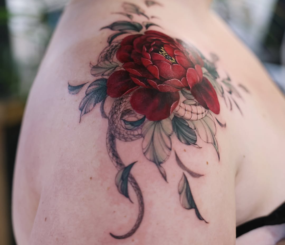 Tattoo by @doraahuuu.art — realism, illustrative