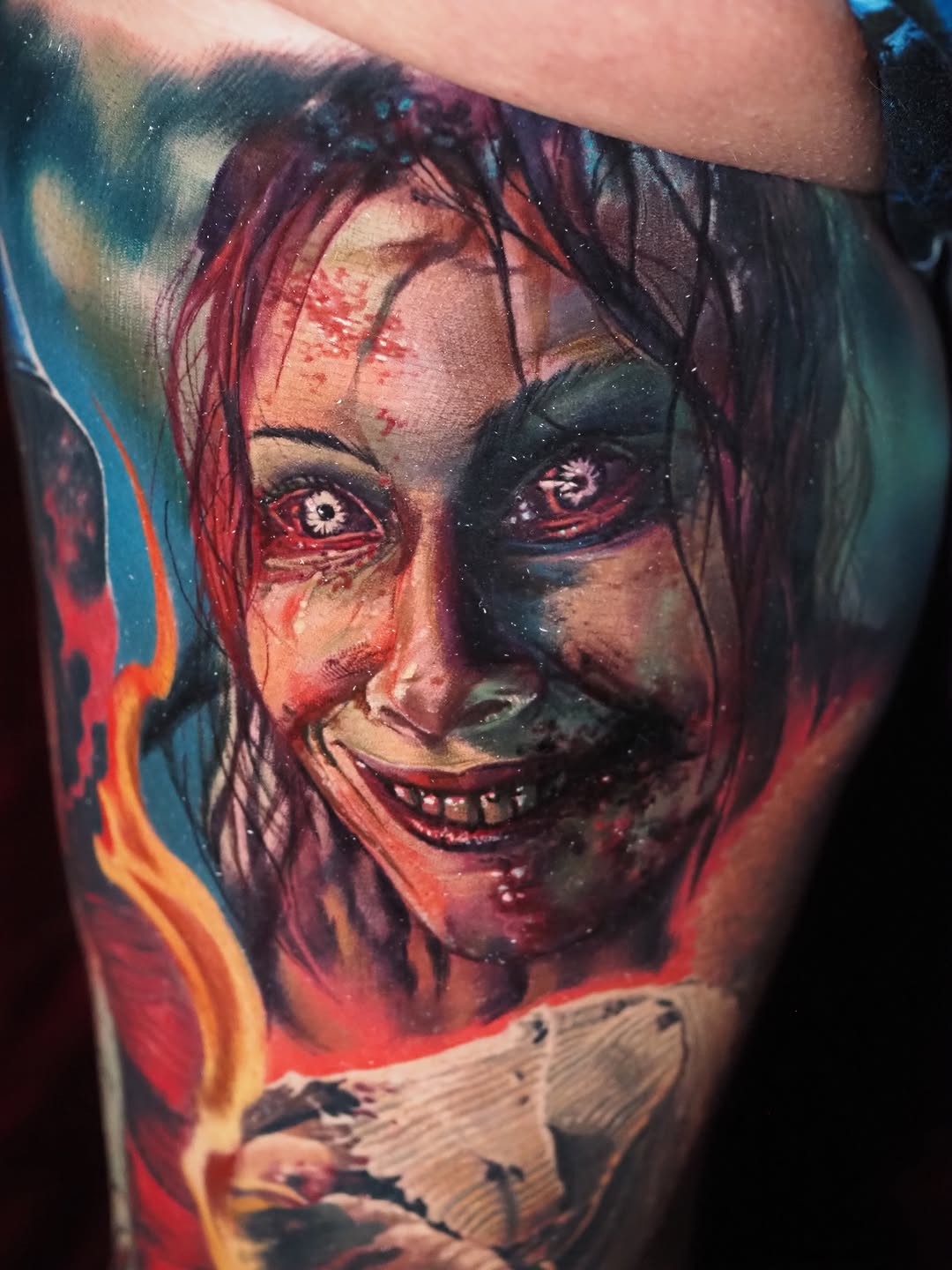 Tattoo by @anna_belle_tattoo β realism, dark_realism