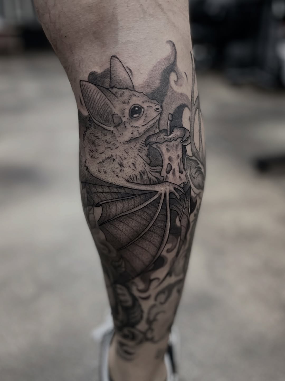Tattoo by @sillylittleduck β black_and_grey, realism