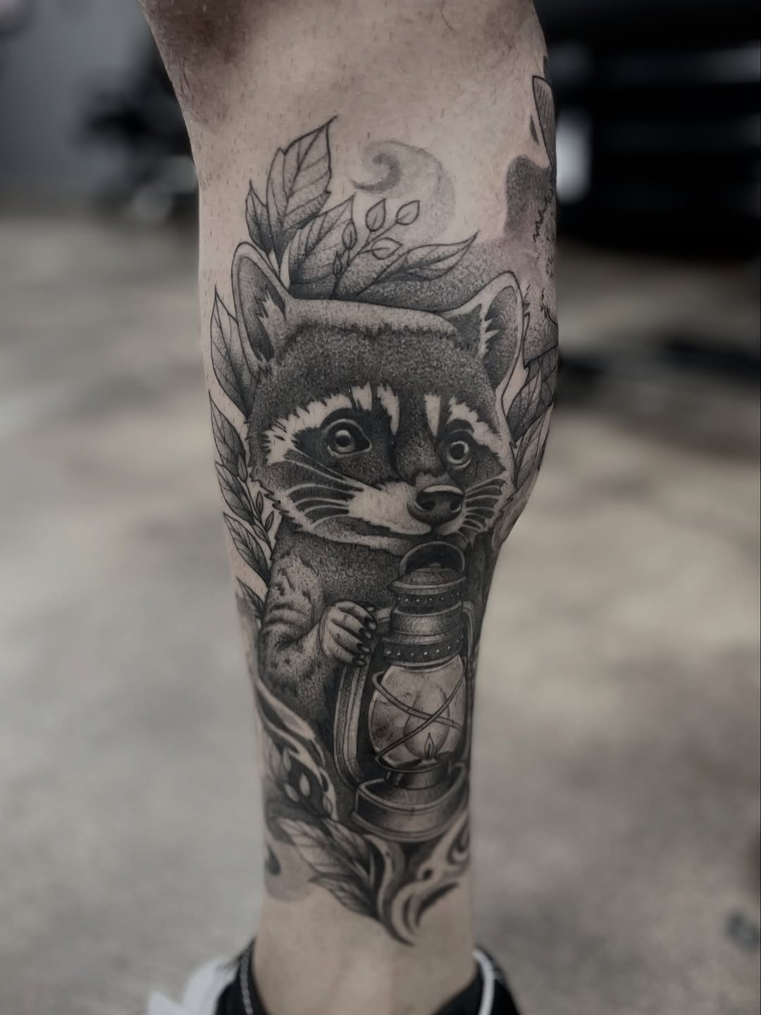 Tattoo by @sillylittleduck β realism, black_and_grey