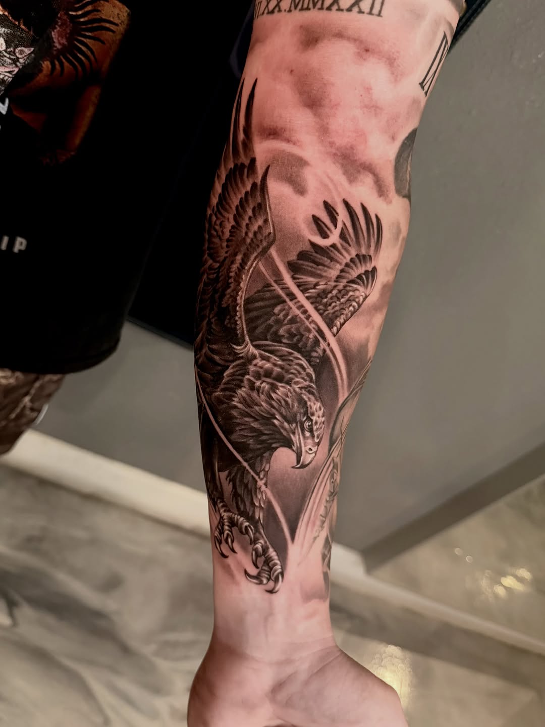 Tattoo by @cody_ryan_pappas — realism, black_and_grey