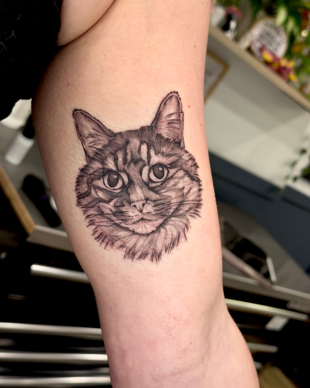 Tattoo by @jules.x.tattoo — realism, black_and_grey