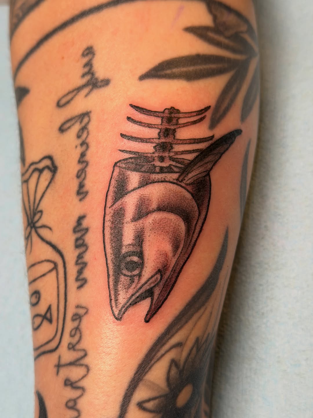 Tattoo by @jbarnett_art — black_and_grey, realism