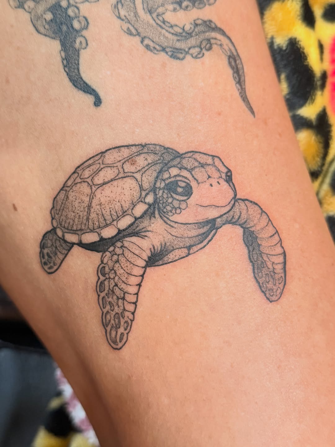 Tattoo by @scottys_ink315 — black_and_grey, realism