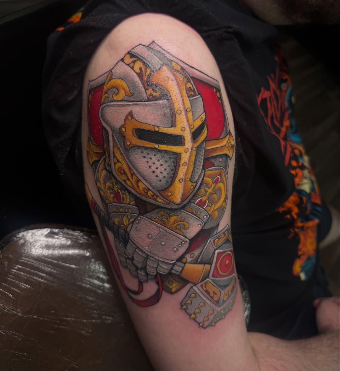 Tattoo by @fragiledagger — neo_traditional, realism