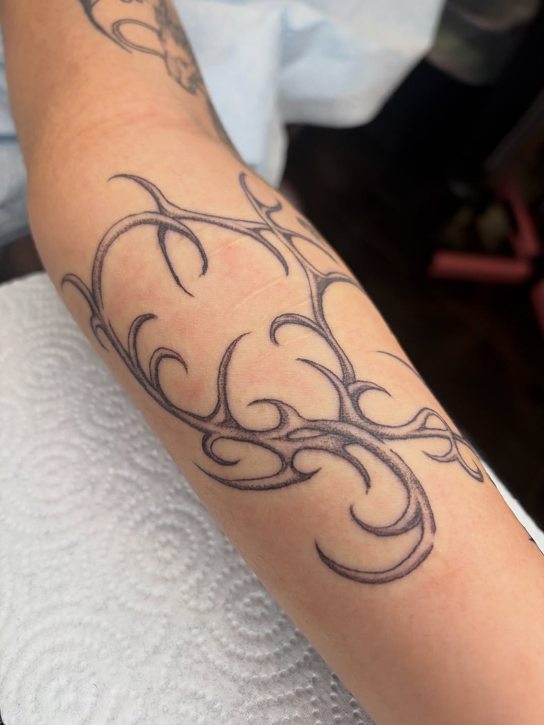 Tattoo by @bobibeanz — tribal