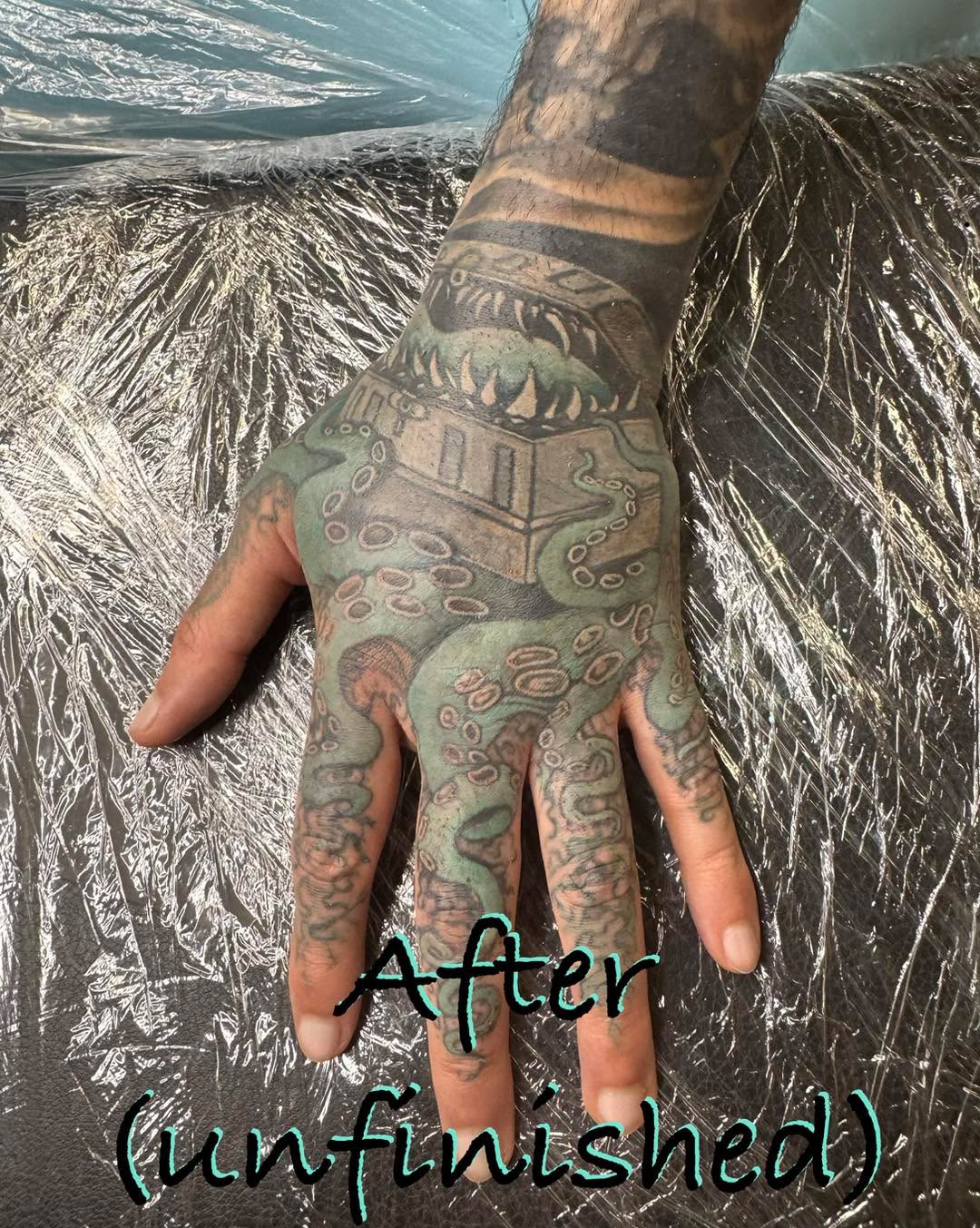 Tattoo by @babydolltats โ black_and_grey, realism
