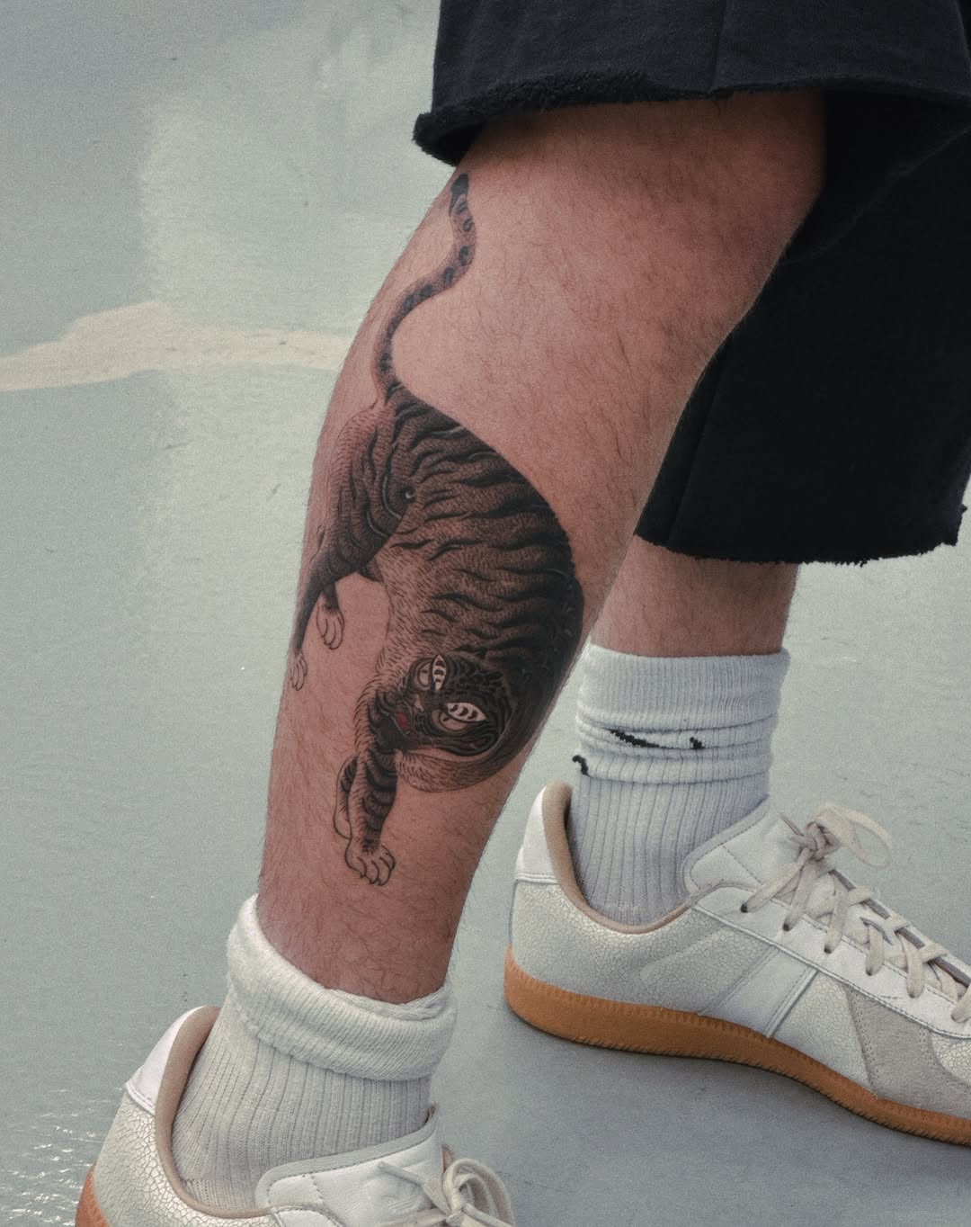 Tattoo by @bidan_gil β japanese_irezumi, black_and_grey