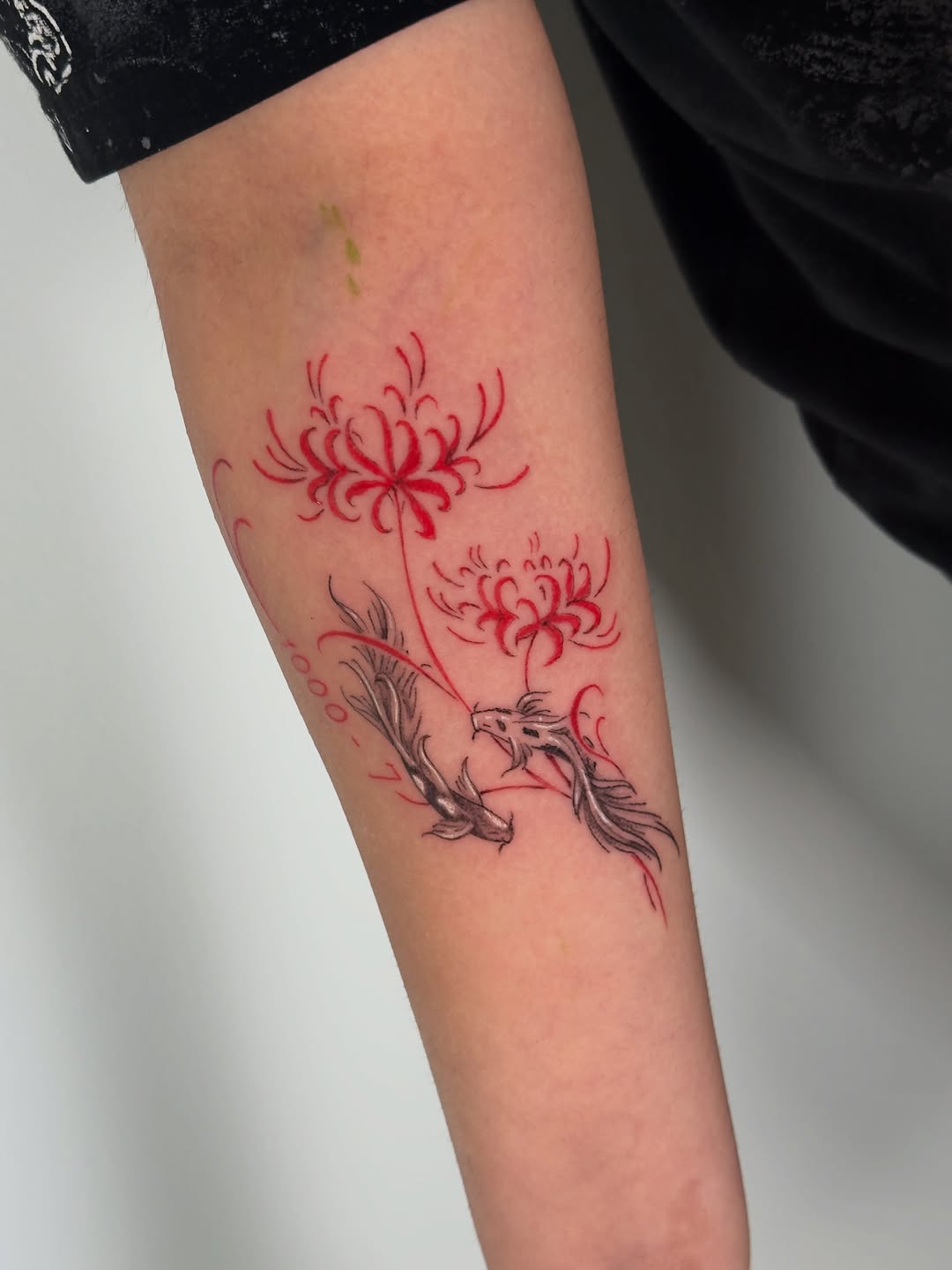 Tattoo by @yourlocalmisfit — fine_line, japanese_irezumi