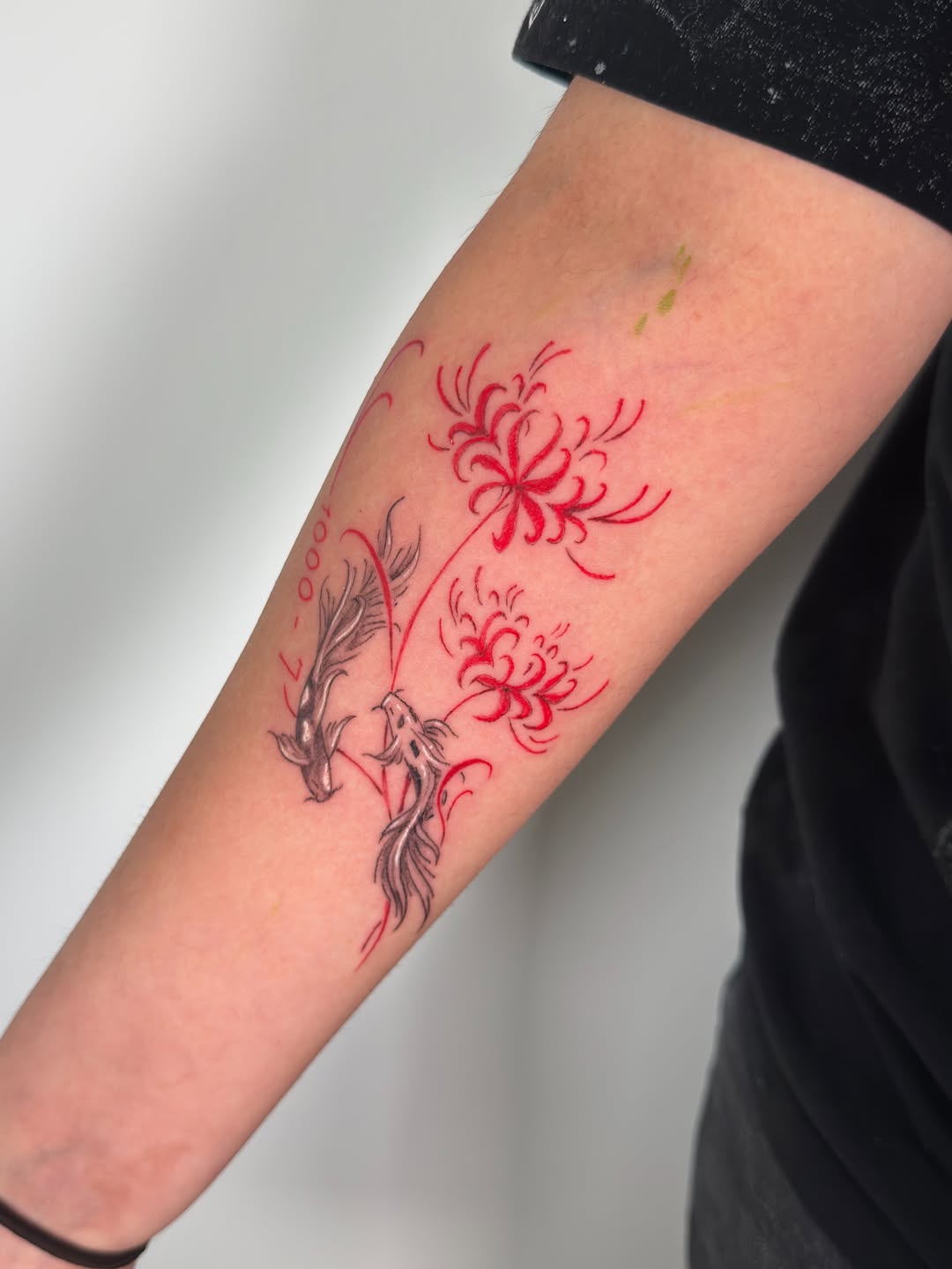 Tattoo by @yourlocalmisfit — fine_line, japanese_irezumi