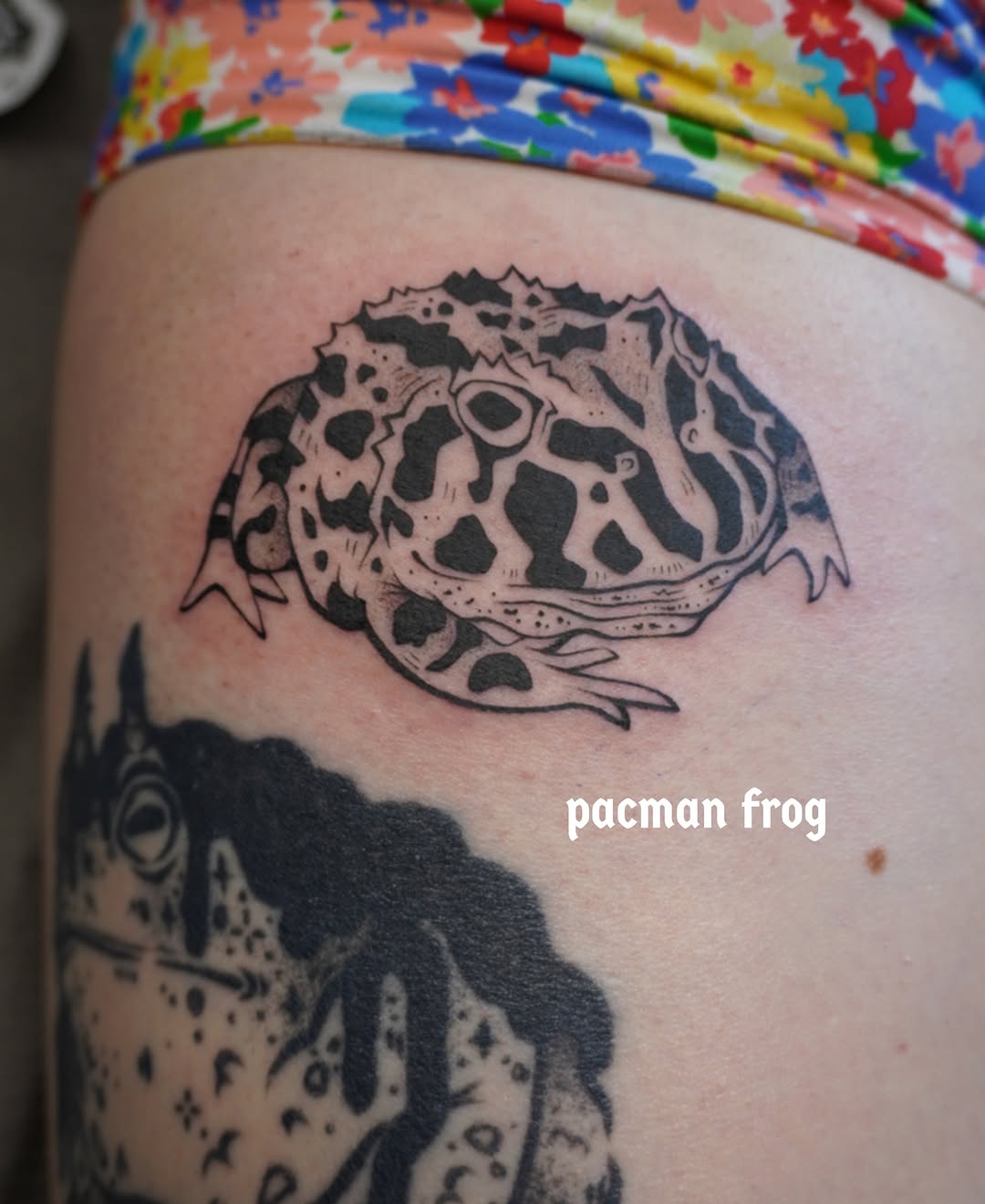Tattoo by @scaredy.cat.tatts — realism, black_and_grey