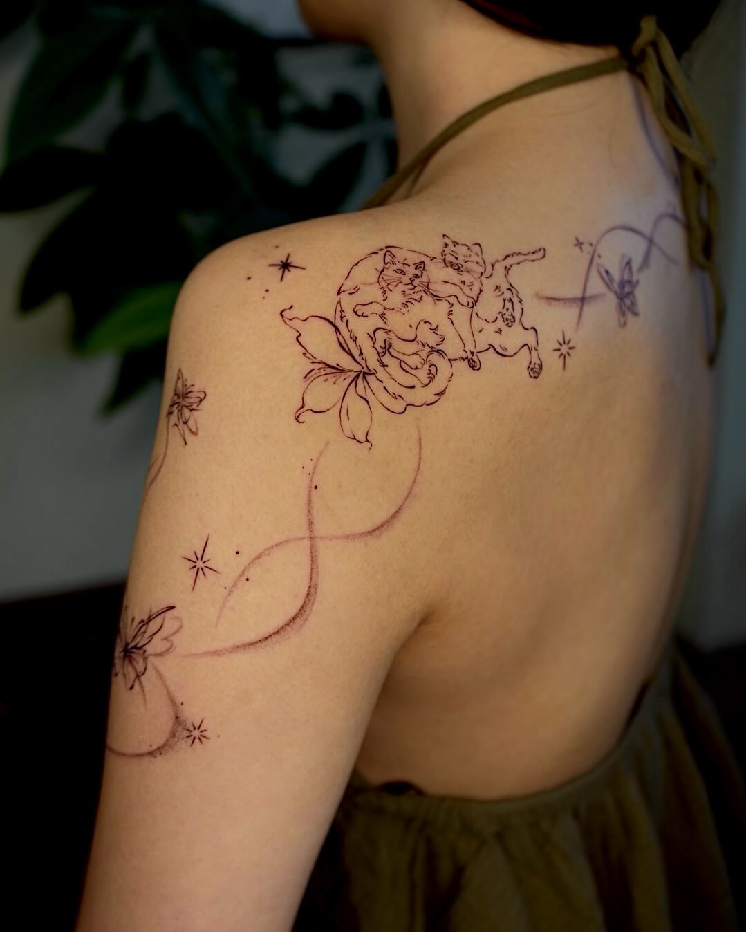 Tattoo by @tattooist_veni — fine_line, illustrative