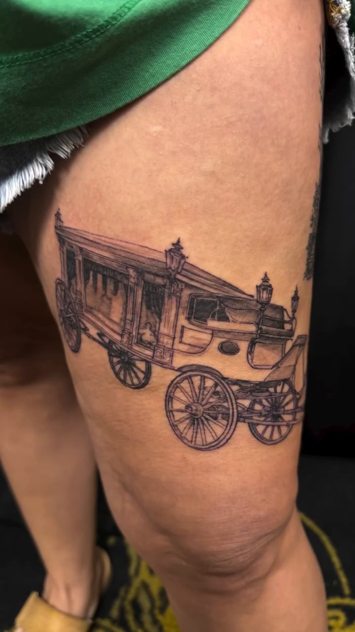 Tattoo by @cji.tattoo — black_and_grey, realism