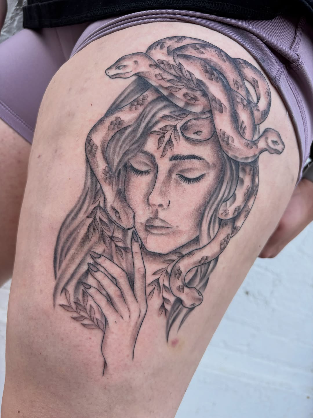 Tattoo by @andreakramerart โ black_and_grey, realism