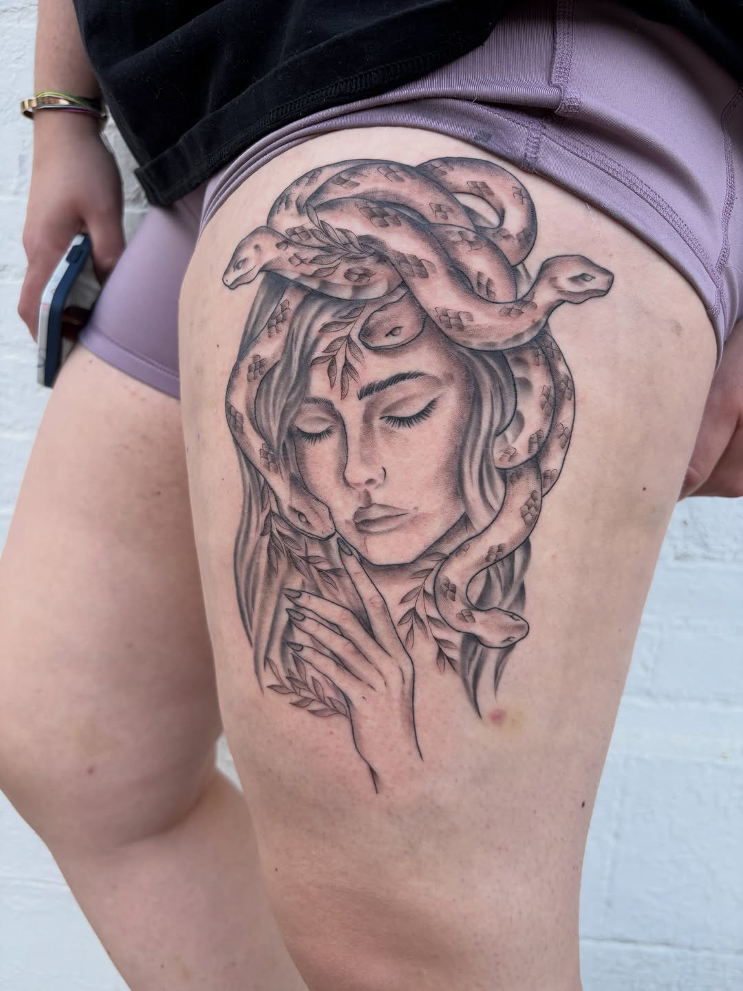 Tattoo by @andreakramerart โ realism, black_and_grey