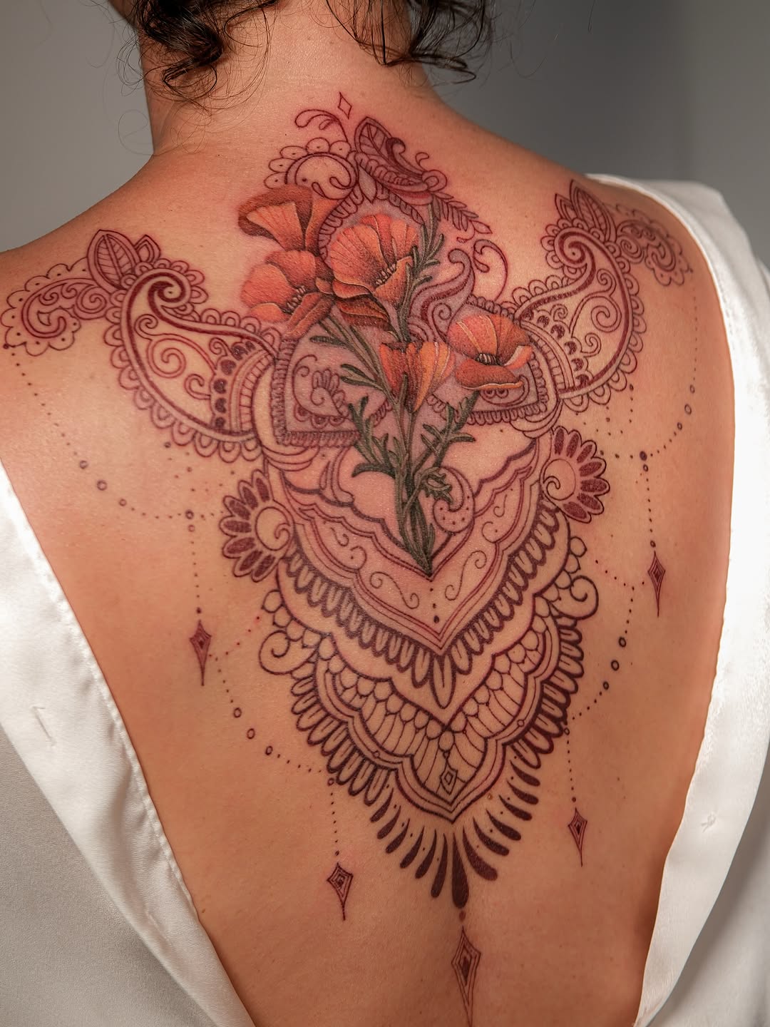 Tattoo by @nora_ink — ornamental