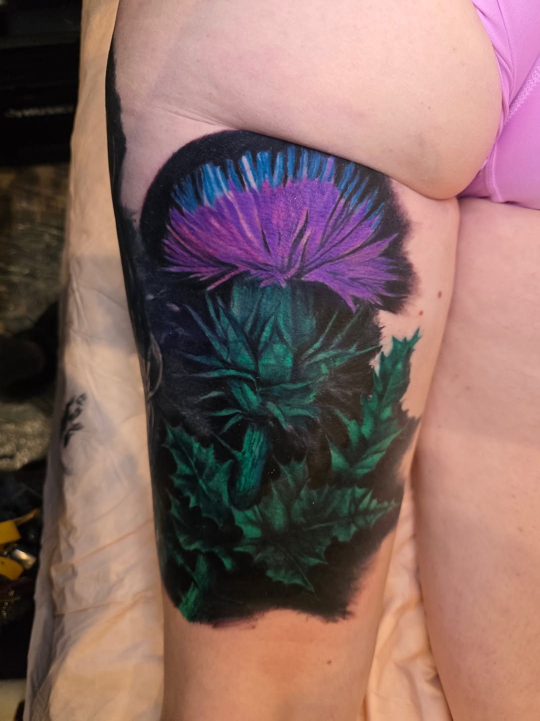 Tattoo by @tanktat2z — realism, black_and_grey